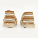Gestreifte Mehrfarbige Espadrilles
