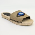 Khaki Mules