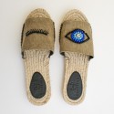Khaki Mules