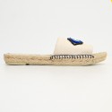 Beige Mules