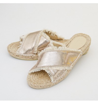 Mules Dorées
