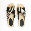 Schwarze Herren Mules