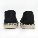 Schwarze Herren-Espadrilles