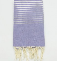 Fouta Portofino parme