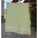 Fouta Diamant vert clair