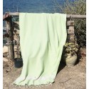 Fouta Diamant vert clair