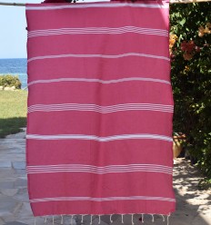 Fouta mykonos rose