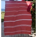 Beach towel  Mykonos red