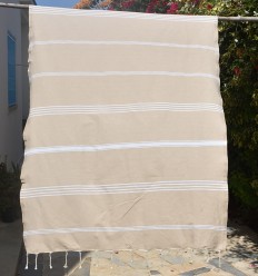 Fouta Mykonos beige