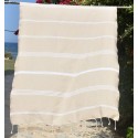 Fouta Mykonos beige