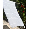 Fouta Mykonos gris clair