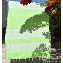 Fouta arthur vert fluo