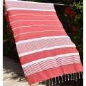 arthur carmine red fouta - FOUTA TUNISIA
