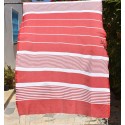 arthur carmine red fouta - FOUTA TUNISIA