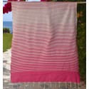 Fouta Portofino rose fuchsia