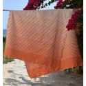 Fouta Portofino orange