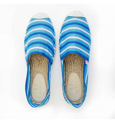 Striped Men's Espadrille