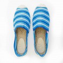 Gestreifte Herren-Espadrilles