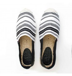 Black and White Espadrille 2
