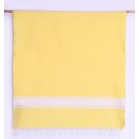 Fouta classique jaune - FOUTA TUNISIA