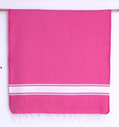 Klassische Fuchsia-rosa Fouta 2