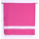 Klassische Fuchsia-rosa Fouta