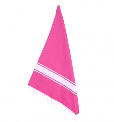 Classic fuchsia pink fouta