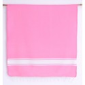 Fouta classique rose clair
