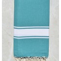 Grande fouta vert bleu sarcelle