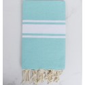 Grande fouta vert d'eau