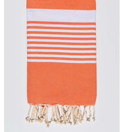 Fouta couple orange