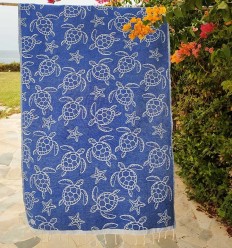 Fouta Seychelles Bleu