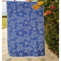 Fouta Seychelles Bleu