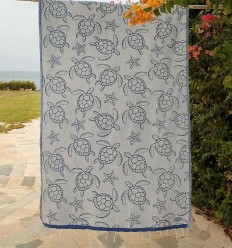 Fouta Seychelles Bleu 2