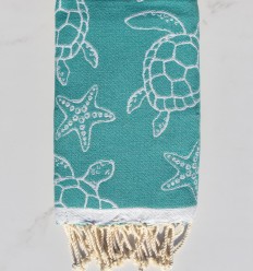 Fouta Seychelles Vert Sarcelle
