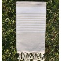 Fouta arthur beige clair