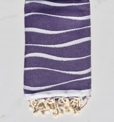 Fouta Hawaï Mauve
