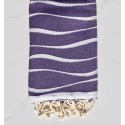 Fouta Hawaï Mauve