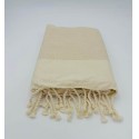 Fouta Pique-Pique écru