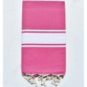 Klassische Fuchsia-rosa Fouta