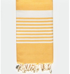 Fouta couple arthur jaune foncé