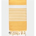 Fouta couple arthur jaune foncé