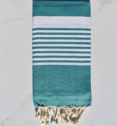 Jeté arthur vert bleu
