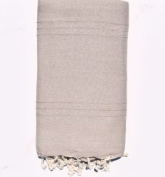 Jeté beige clair