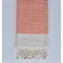Fouta Pique-Pique orange