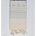 Fouta khomsa argent