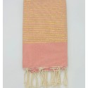 Vintage Pink Gold Lurex Classic Fouta