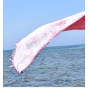 Fouta Étoile de mer rose fuchsia