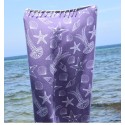 Fouta Fidji mauve