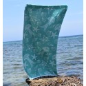 Fouta Étoile de mer vert Sarcelle